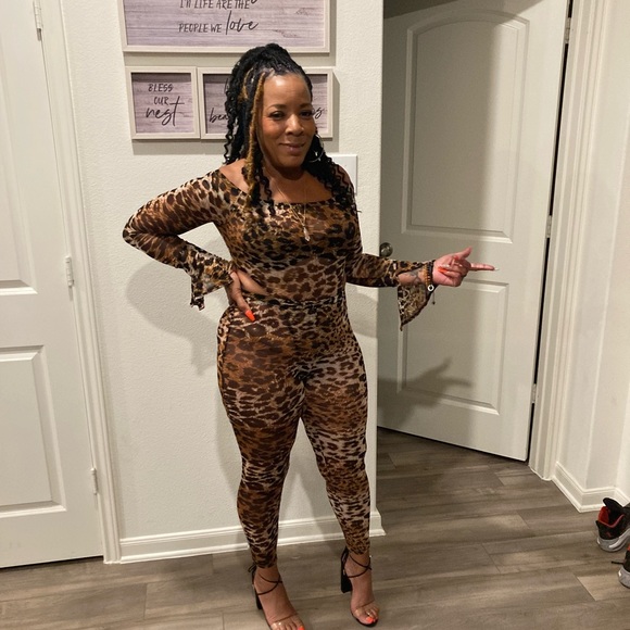 Long Sleeve Leopard Print Jumpsuit Fashion Nova Fashion Nova
